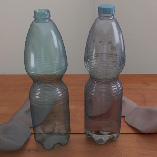 Plastic bottle - mineral water preview image